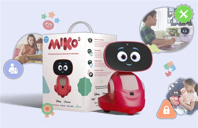 Miko  声网 打造更拟人、更沉浸的AI儿童教育机器人