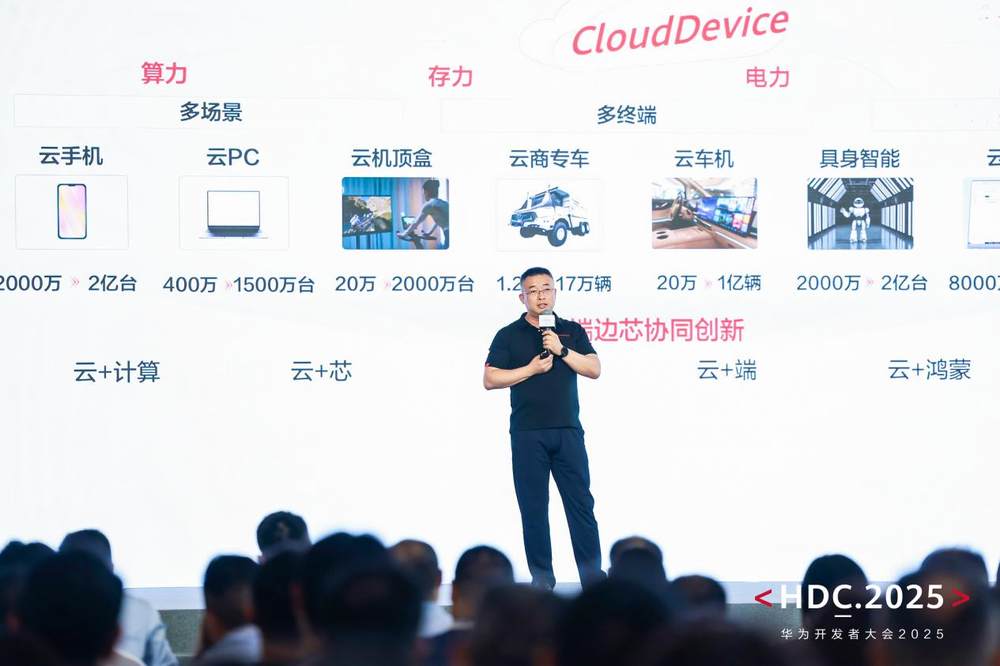 华为云CloudDevice亮相HDC 2025：以新一代云终端驱动行业智能应用创新